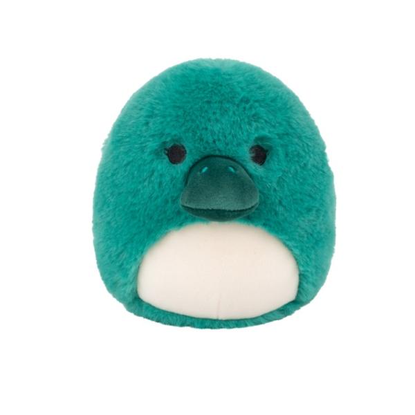 Squishmallows Fuzzamallows Ptákopysk – Selassi, 13 cm