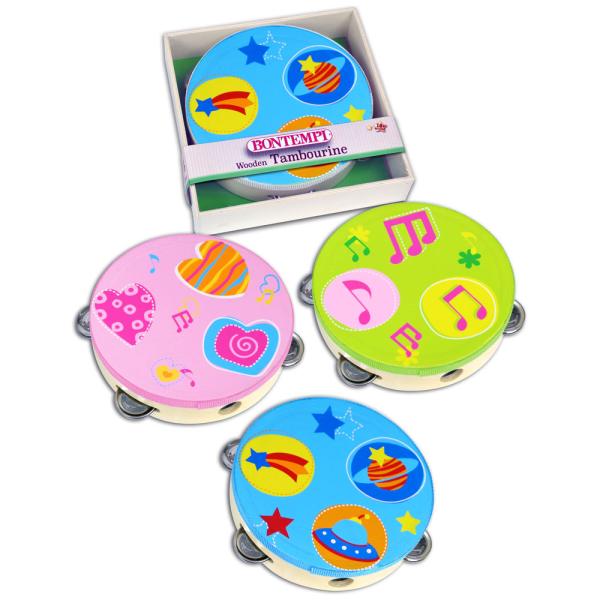 Bontempi dětská dřevěná tamburína
