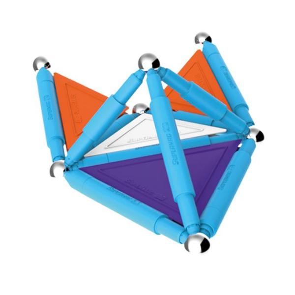 SUPERMAG magnetická stavebnice Tags trendy 48ks