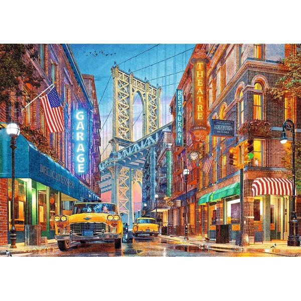Trefl Puzzle 500 Premium Plus Tea Time: Výhled na most v Manhattanu