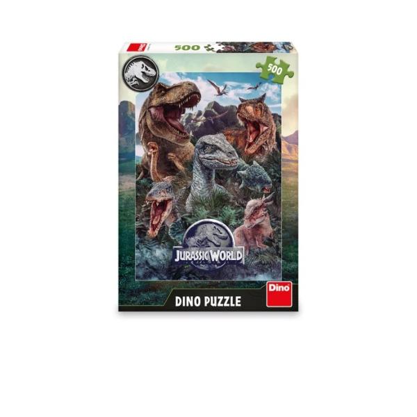 Puzzle Jurský Svět 500 dílků