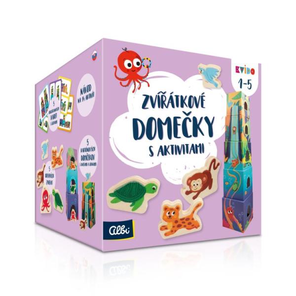 Albi Kvído - Domečky pro zvířata s aktivitami