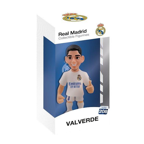 Minix Collectible MN18420 Statuina Di Valverde, Real Madrid, Collezionabili Da 12 Cm Per Esposizione, Idea Regalo Per Bambini E Adulti, Fan Di Calcio-image