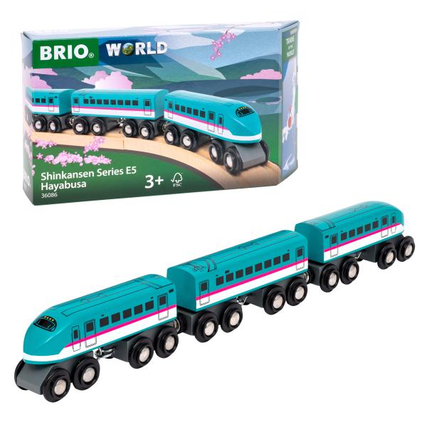 Brio Edice Světové vlaky - Schinkansen Hayabusa E5 (obrázek 5)