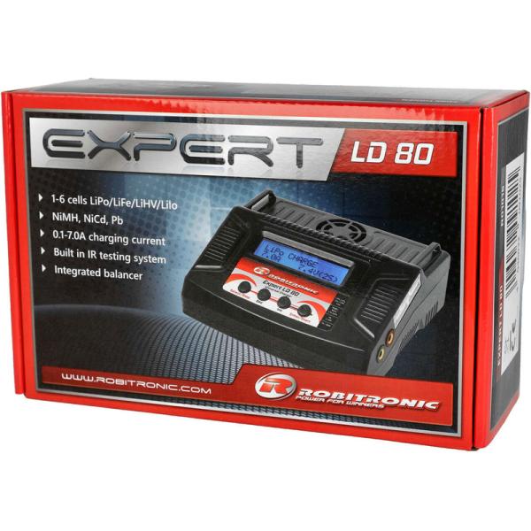 Robitronic nabíječ Expert LD 80 80W AC/DC (obrázek 4)