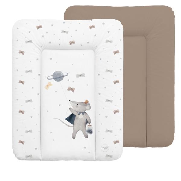 CEBA BABY Přebalovací podložka měkká malá (50x70) Basic Cosmic Mouse