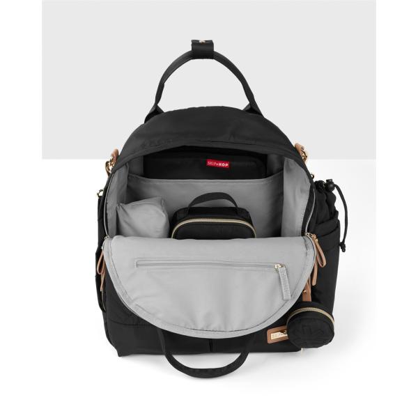 Skip Hop Taška přebalovací/batoh 6v1 Suite Set Black (obrázek 9)