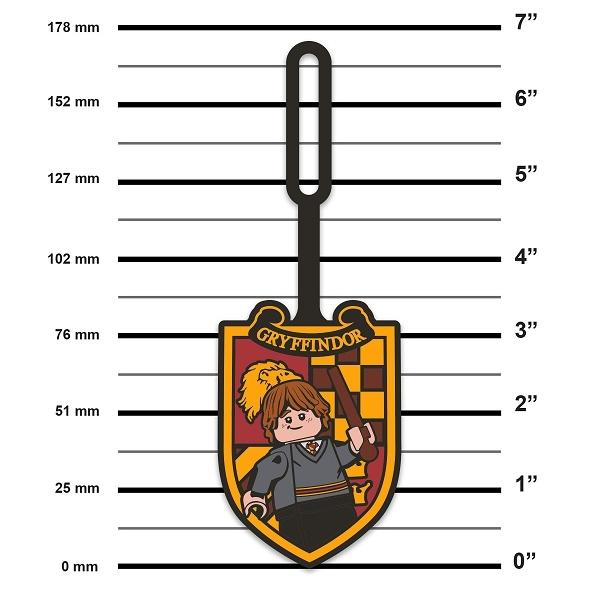 LEGO Harry Potter Jmenovka na zavazadla - Ron Weasley (obrázek 4)