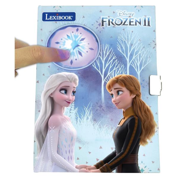 Lexibook Elektronický svítící tajný deník Frozen (obrázek 3)