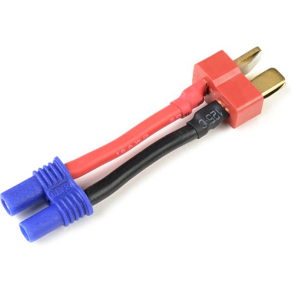 Konverzní kabel Deans přístroj – EC2 baterie 14AWG