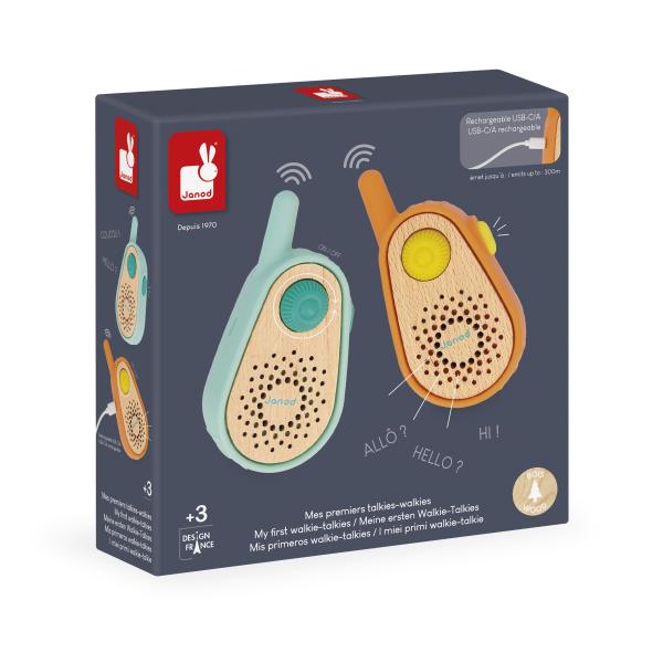 Janod Happy Garden Sada vysílaček Walkie-Talkie (obrázek 5)