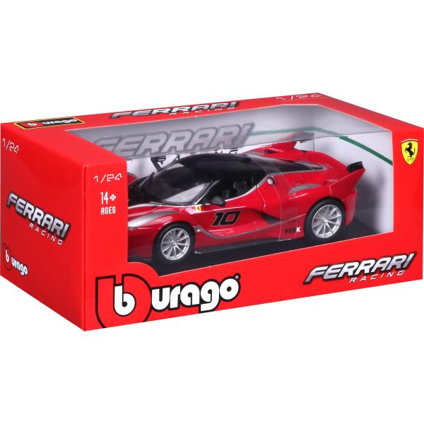 Bburago 1:24 Ferrari Racing FXX K Metalic Red (obrázek 8)