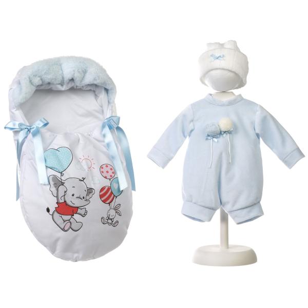 Llorens M844-51 oblečení pro miminko NEW BORN velikost 43-44 cm