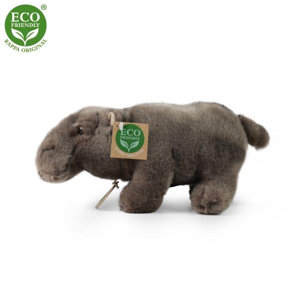 Plyšový hroch 22 cm ECO-FRIENDLY (obrázek 3)