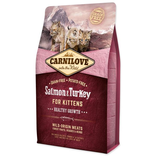 Carnilove Feline Kitten Salmon Pavo 2KG-image