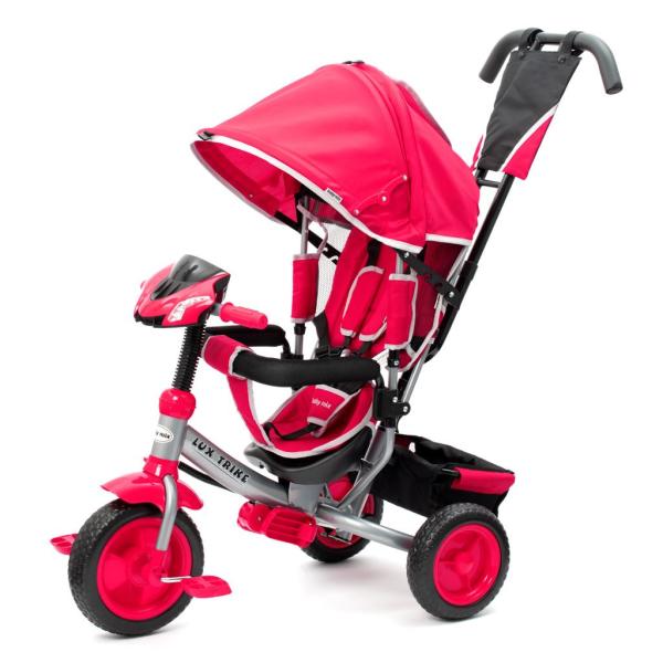 Dětská tříkolka se světly Baby Mix Lux Trike růžová