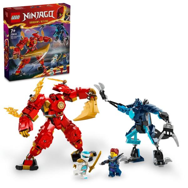 LEGO® NINJAGO® 71808 Robot del fuoco elementale di Kai