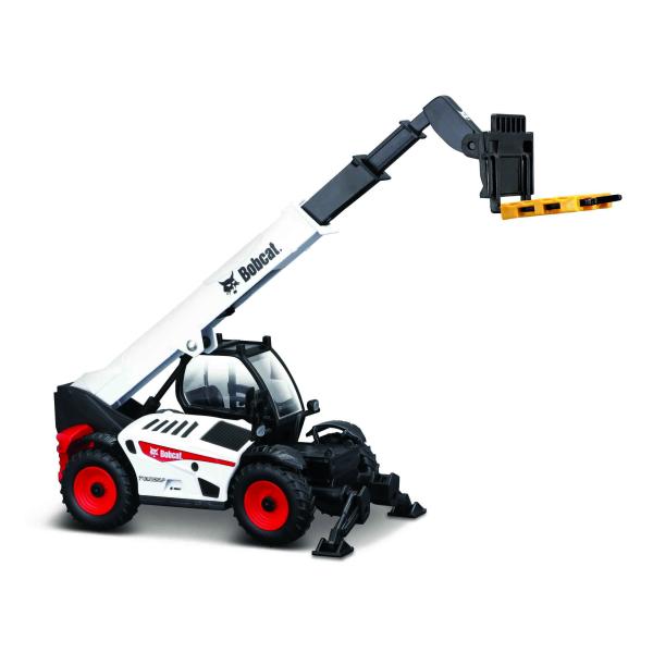 Bburago 1: .50 Bobcat T40.180SLP sollevatore telescopico con forca per pallet