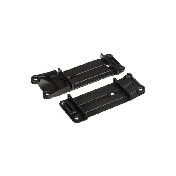 Traxxas spodný diel prednej a zadnej časti šasi: X-Maxx