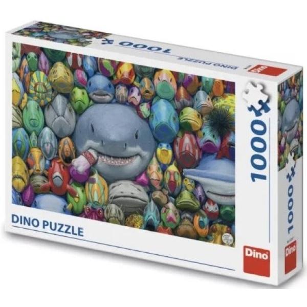 Puzzle Barevné rybičky 1000 dílků