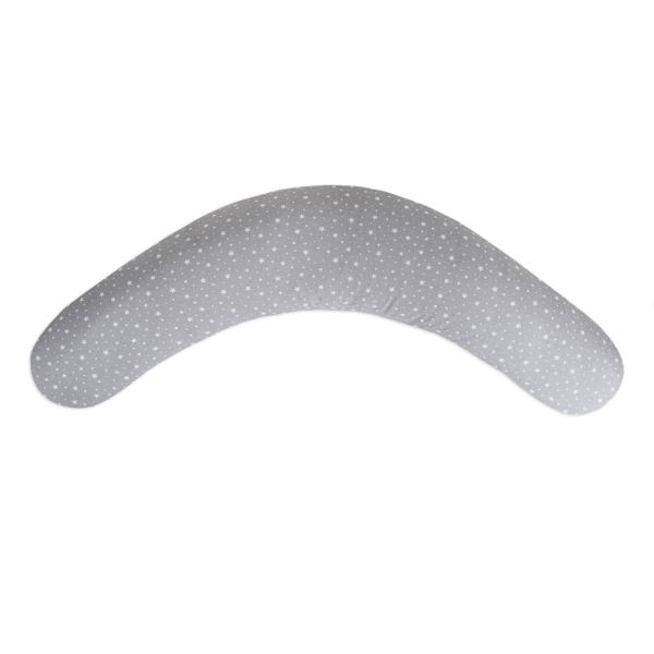 CEBA Polštář na kojení Cebuška Multi Jersey Grey Stars 190 cm (obrázek 3)