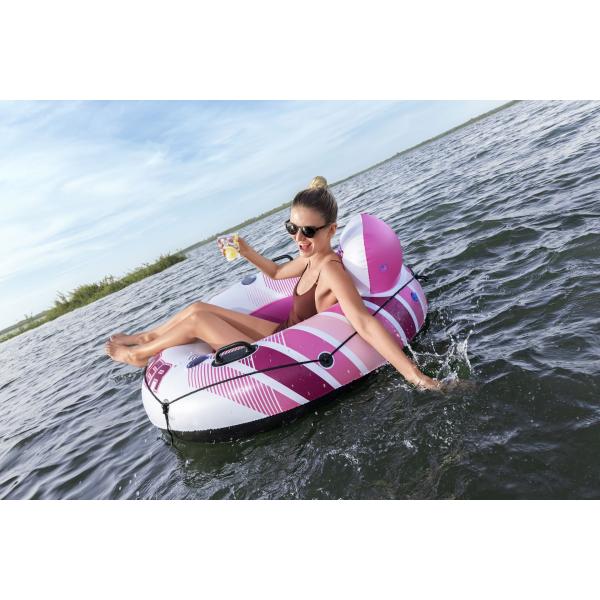 Bestway 43953 Nafukovací kruh Rapid Rider 135 cm, růžový (obrázek 3)