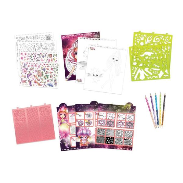 Nebulous Stars kreativního sketchbook