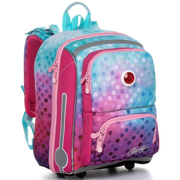 Školská aktovka s bodkami Topgal BEBE 20001 G