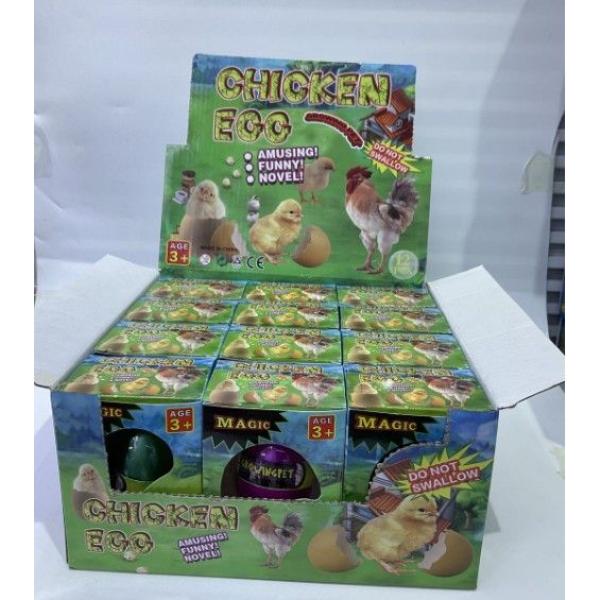 Vajíčko rostoucí kuřátko 6 cm (obrázek 3)