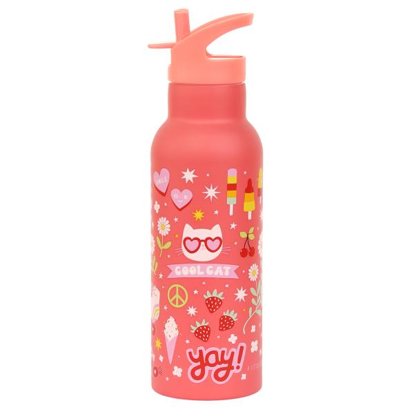 A Little Lovely Company - nerezová láhev na pití, 500 ml - zábava (obrázek 3)