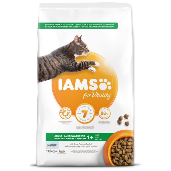 IAMS Cat Adult Ocean Fish 10kg
