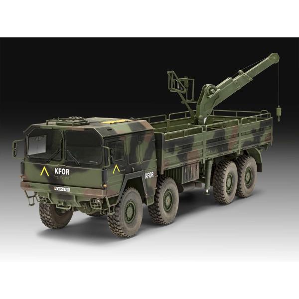 Plastikový ModelKit vojenský 03367 - MAN 10t milgl 8x8 Truck (1:35) (obrázek 9)