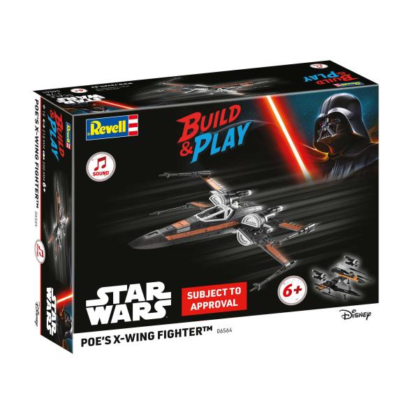 Build & Play SW 06564 - Poe's X-Wing Fighter (1:78)