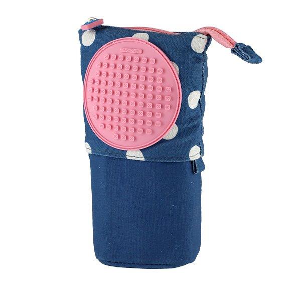 PIXIE CREW Pop Up pouzdro modré s bílými tečkami, malý panel (obrázek 4)