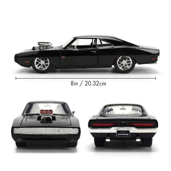 Rychle a zběsile auto 1970 Dodge Charger 1:24 (obrázek 9)