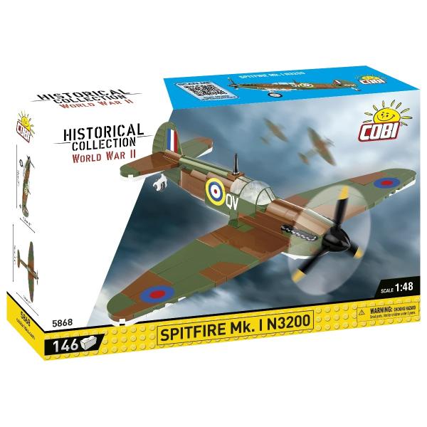Cobi II WW Supermarine Spitfire Mk. I N3200 (WM), 1:48, 146 k
