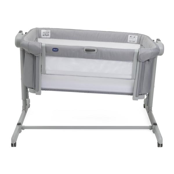 CHICCO Postieľka Next2Me Magic Evo - Dark Grey (obrázok 4)