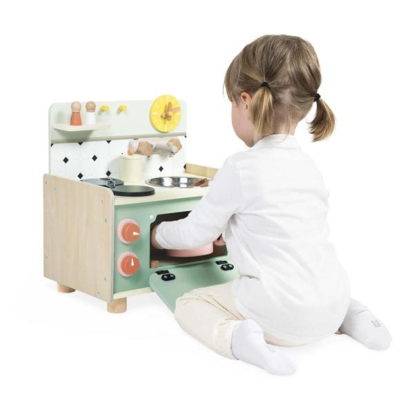 Janod Shiny Grandma Dětská dřevěná kuchyňka malá
