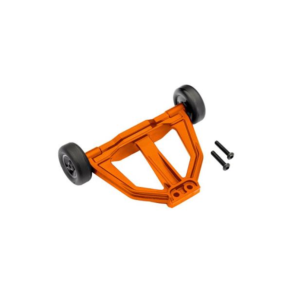 Traxxas podporné kolesá oranžové (súprava)