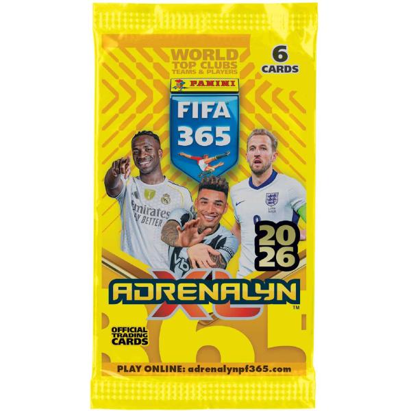 PANINI FIFA 365 2025/2026 – ADRENALYN – karty