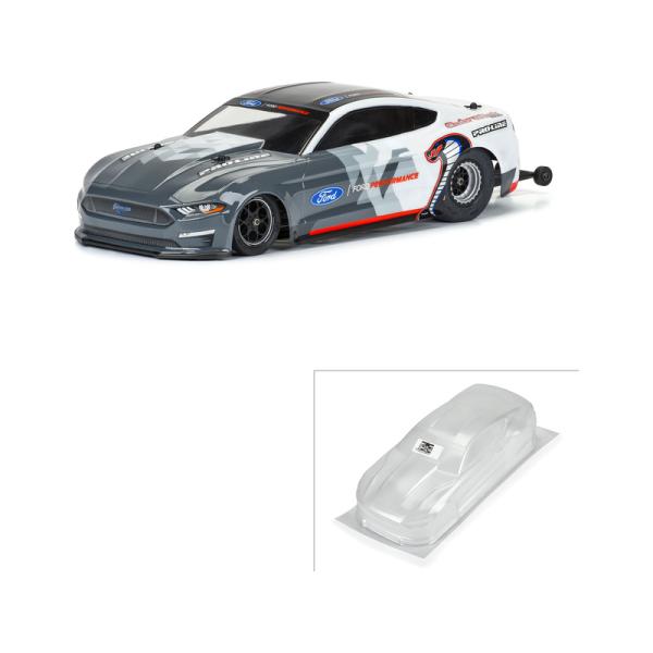 Pro-Line karoséria 1:16 21 Mustang Cobra Jet nenafarbená: Losi Mini Drag