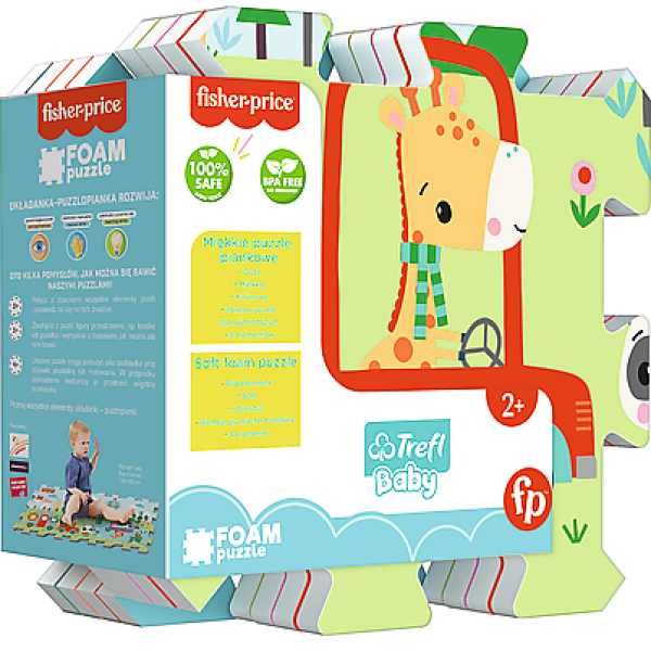 Trefl Pěnové puzzle Fisher Price Smile