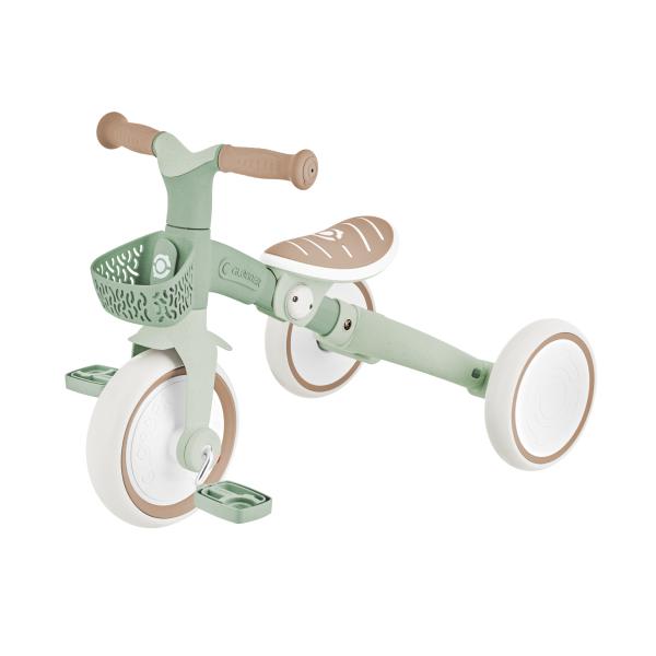 Globber dětské odrážedlo tříkolové - Learning Trike 3in1 PLUS Ecologic Pistachio (obrázek 4)