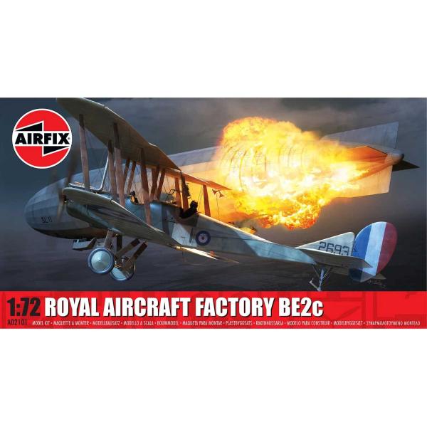 Classic Kit letadlo A02101 - Royal Aircraft Facility BE2C (1:72)
