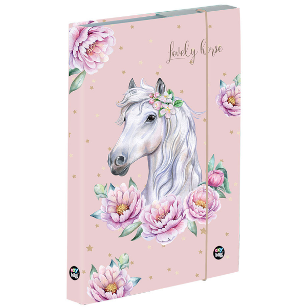 Box na zošity A5 Jumbo kôň romantic