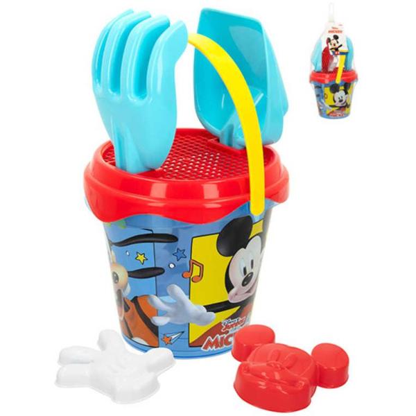 Mickey Mouse sada na piesok 12,5cm 6ks