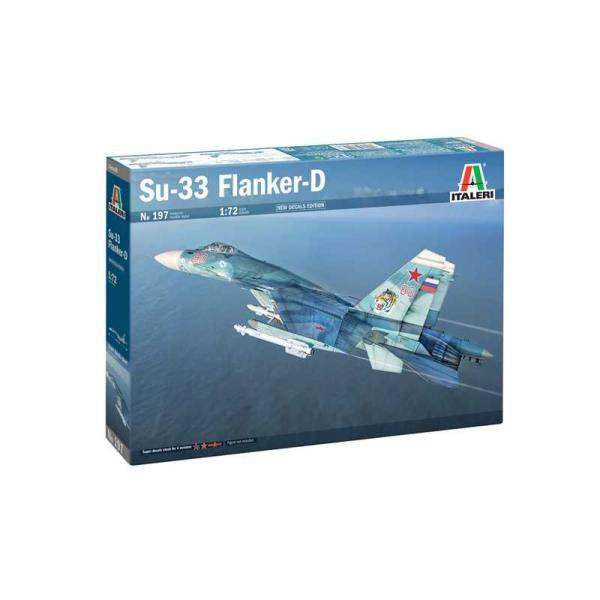 Model Kit letadlo 0197 - SUKHOI SU-27 D "SEA FLANKER" (1:72)