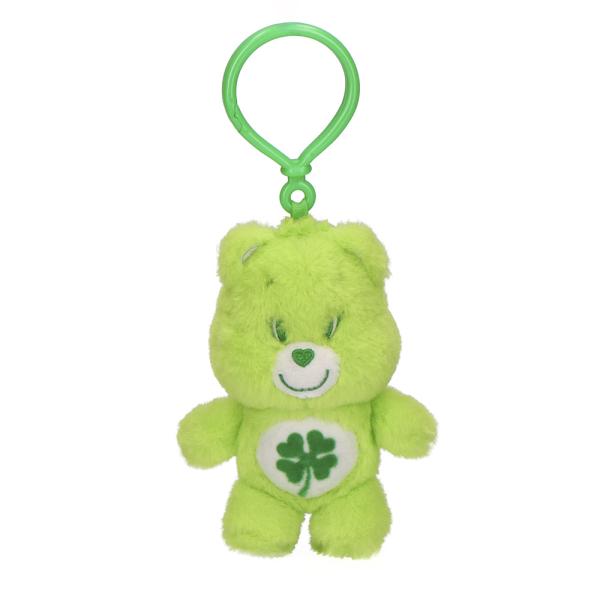 CARE BEARS Zelený klíčenka plyš 12cm