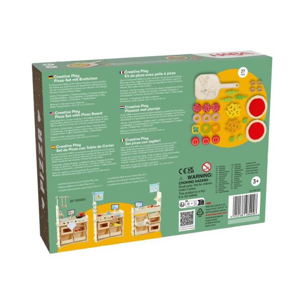 Haba Creative Play Pizza s příslušenstvím a deskou (obrázek 3)