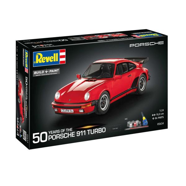 Gift-Set auto 05634 - Porsche 911 Turbo (50th Anniversary) (1:24)